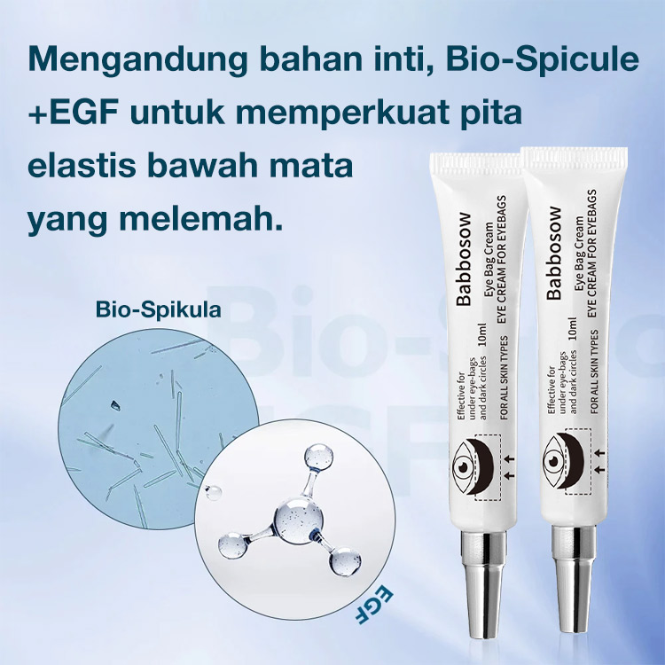 BELI 1 DAPAT 1 - Krim Kantung Mata Canggih - Menghilangkan kantung mata / Mengurangi garis halus / Meringankan lingkaran hitam - BPOM